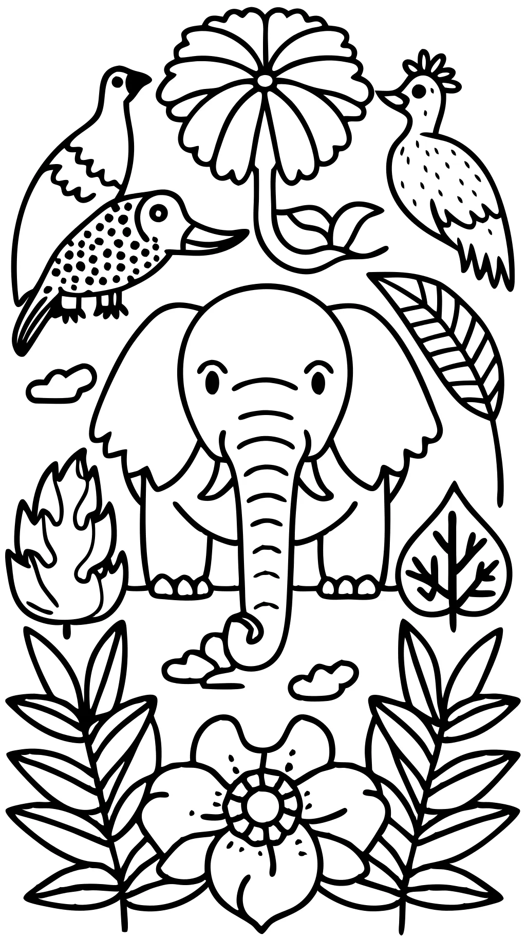 coloring pages with animals